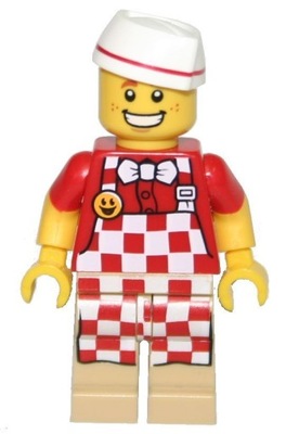 LEGO FIGURKA 17 SERIA - HOT DOG MAN