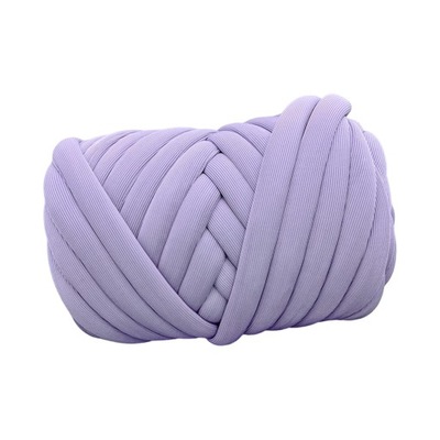 Jumbo Tubular Yarn DIY 1000G Chunky Yarn Violet