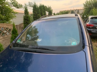 Opel zafira a стекло лобовое передок  передняя фото №1