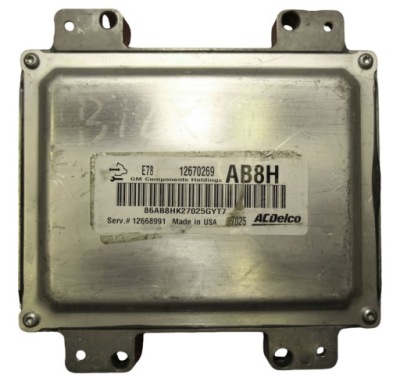 Блок керування двигуна opel corsa 1.4 12670269 + програмування фото №1