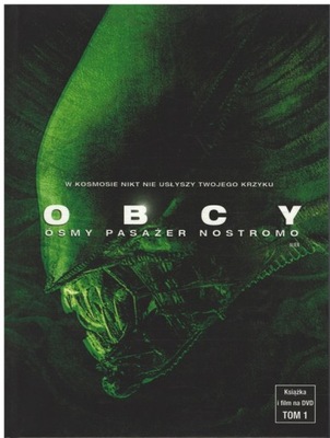 OBCY ÓSMY PASAŻER NOSTROMO KSIĄŻKA I FILM NA DVD