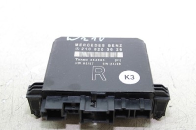 Модуль комфорта дверь mercedes-benz e klasa w210 2108203626 фото №1