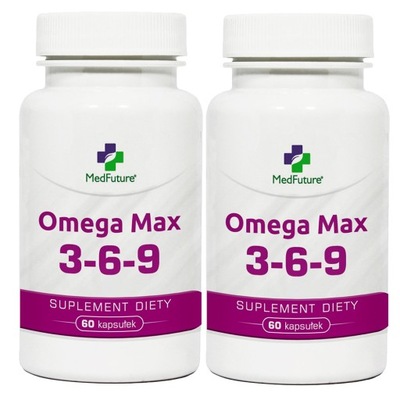 Omega 3-6-9 Max Kwasy tłuszczowe 120 kaps