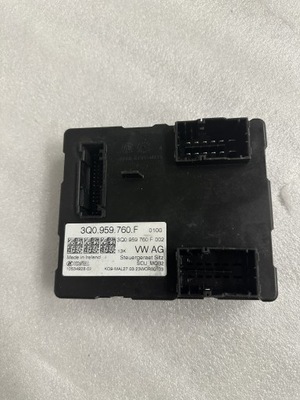 !модуль блок управления сиденье 3q0959760f! фото №1