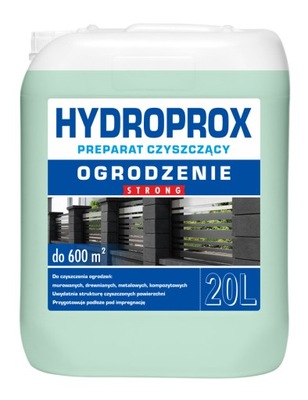 HYDROPROX CZYSZCZENIE OGRODZENIE 20L