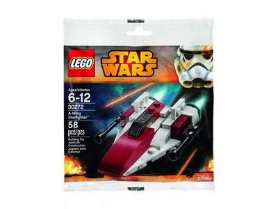 LEGO 30272 Star Wars - A-Wing Starfighter ORYGINALNE Nowe Klocki