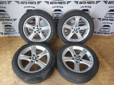 ALLOY WHEELS (TITANIUM) BMW 17 INTEGRAL 5X120 STYLING 393 SET Z TIRES  