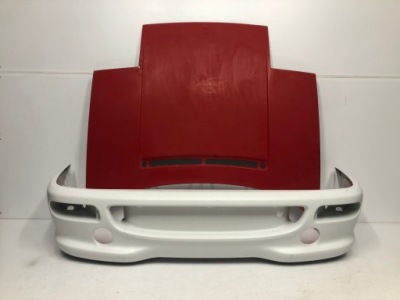 Капот капот бампер передняя часть бампер ferrari f355 348 фото №1