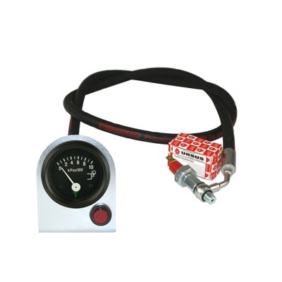 WSKAŹNIK MANOMETR CIŚNIENIA OLEJU C-330 C-360 WSPORNIK KONTROLKA