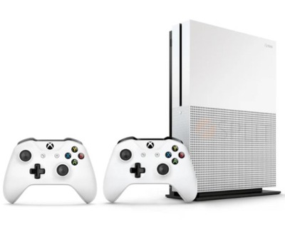 KONSOLA XBOX ONE S 500GB + 2x PAD + OKABLOWANIE - KOMPLET