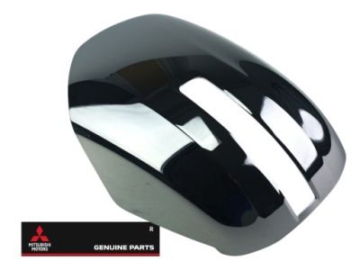 Mitsubishi l200 2012 - 2019 накладка корпус зеркало левая хром оригинал фото №1