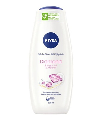 Nivea Żel pod prysznic Diamond & Argan Oil 500