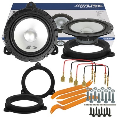 ALPINE SPEAKERS TOYOTA AURIS PRIUS DISTANCE  