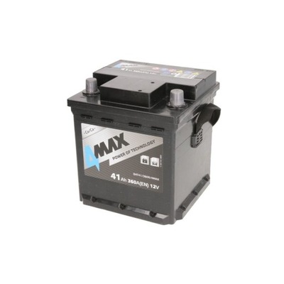 АККУМУЛЯТОР 4MAX ECOLINE 41AH 360A P+ фото