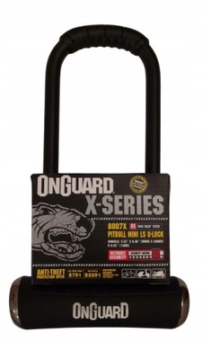 ZAPIĘCIE ROWEROWE BLOKADA U-LOCK DO ROWERU ONGUARD 8007X