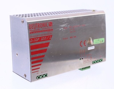 DEUTRONIC D-T0P 500/2 60V DC 8A PSU