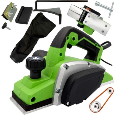 STRUG ELEKTRYCZNY DO DREWNA HEBLARKA STRUGARKA HEBEL STOLARSKI ZESTAW