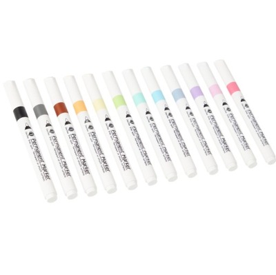 MARKERY PERMAMENTNE MIX 12szt