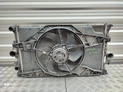 Renault laguna ii радиатор вентилятор 2.2 dci фото №1