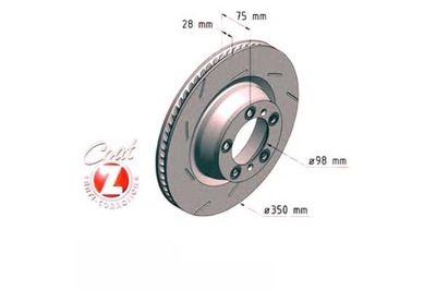 ДИСКИ ТОРМОЗНЫЕ ТОРМОЗНЫЕ ZIMMERMANN 298615602B 97035240600