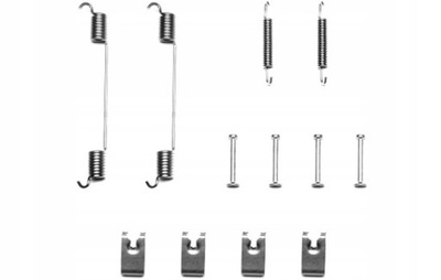 Пружины do колодка тормозных do opel corsa фото №1