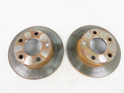 Тормозные диски тормозные задняя audi a6 c5 2.4 фото №1