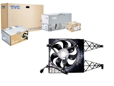 Вентилятор радиатора audi a3 tt seat leon toledo 1 фото №1