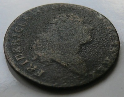 Prusy - 1 gr grosz, 1796-1798 r. Miedź