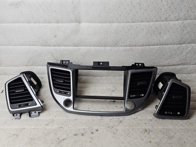 Захист dekor корпус рамка радіо решітка обдув консолі hyundai tucson ii фото №1