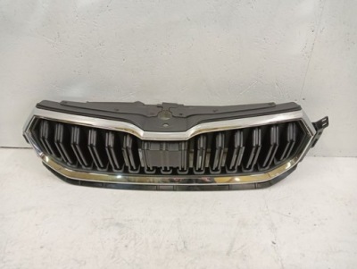 Решётка радиатора решётка радиатора решётка радиатора skoda kamiq 658853653c lift 2024- фото №1