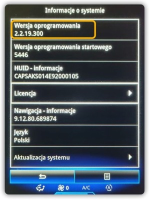 Mapa do nawigacji Europa Renault Rlink 2