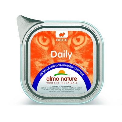 Almo Nature Daily kot królik 100g