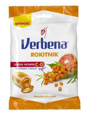 Cukierki ziołowe VERBENA Rokitnik 60g