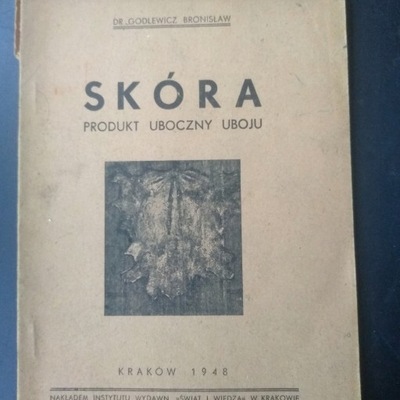 Skóra. Produkt uboczny Uboju Kraków 1948