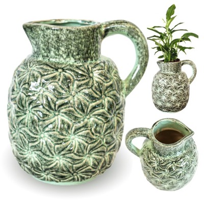 Osłonka ceramiczna dzbanek wazon duży 23x24.5cm