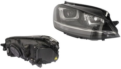 Фара vw golf vii 08.12-03.17 pr фото №1