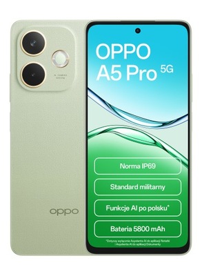 Smartfon Oppo A79 5G 4 GB / 128 GB 5G zielony • Cena, Opinie