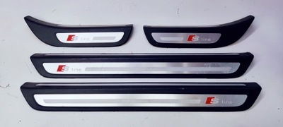 Молдинг накладки пороговые s line audi q5 8r оригинал фото №1