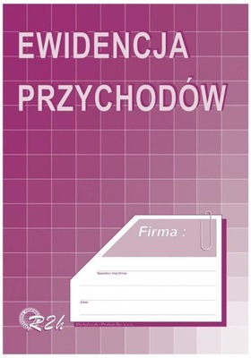 Druk Ewidencja przychodów A4 R02-H, MiP