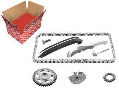 Набор цепи распределительного вала vw fabia fox polo 1,2 05- фото №1