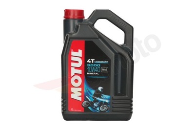 OLEJ SILNIKOWY MINERALNY MOTUL 3000 10W40 4 LITRY