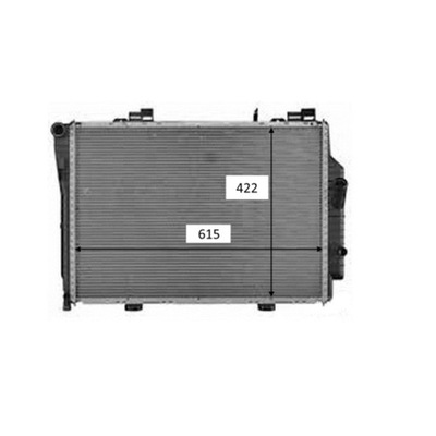 RADIATEUR EAUX CLK C208 A208 C S202 97-02 C CLK - milautoparts-fr.ukrlive.com