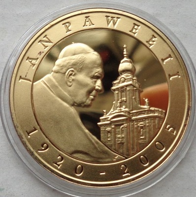 10 zł - JAN PAWEŁ II - 1920-2005 - 2005 / PLATER