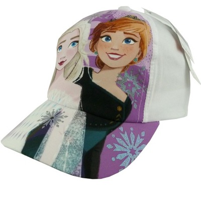 CZAPKA Z DASZKIEM FROZEN KRAINA LODU ELZA roz. 52