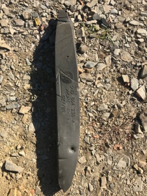 Шумоизоляция крыла правый перед tiguan lift фото №1