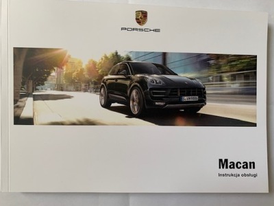 PORSCHE MACAN POLSKA MANUAL MANTENIMIENTO ORIGINAL COLOR  