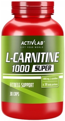 ACTIVLAB L-KARNITINE 1000 SUPER 30KAPS ODCHUDZANIE