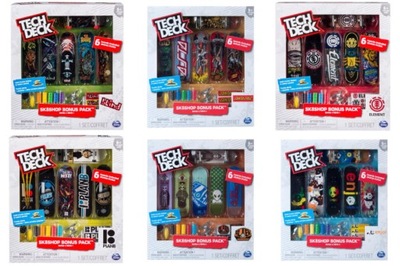 Tech Deck Deskorolka Skateshop 6pak