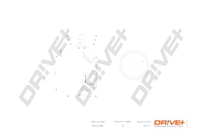 DRIVE+ ФИЛЬТР МАСЛА TOYOTA ДИЗЕЛЬ 2.4 85-88 CRE SSIDA