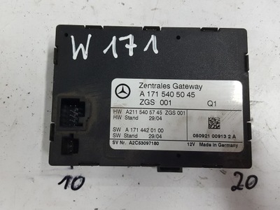 Mercedes slk r171 04r- модуль блок керування шлюз фото №1